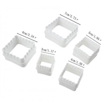 KARE VOLOVAN SET PLASTİK 5 Lİ 