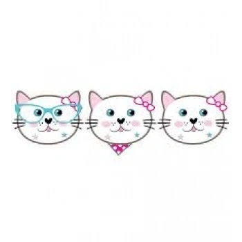 Balonevi Kedi Maskesi 6 lı