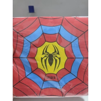 Spiderman Peçete 20 li