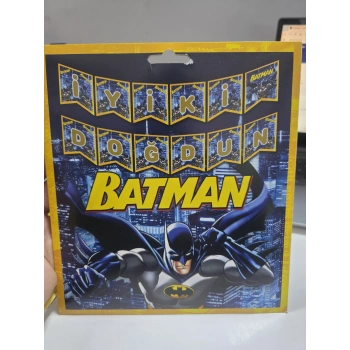 Batman İyiki Doğdun Banner