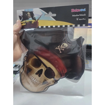 Korsan maske 6 lı Balonevi