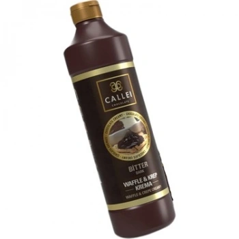 Callei Bitter Çikolatalı Waffle Krep Sos 1 kg