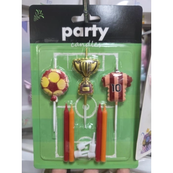 Futbol Temalı Mum