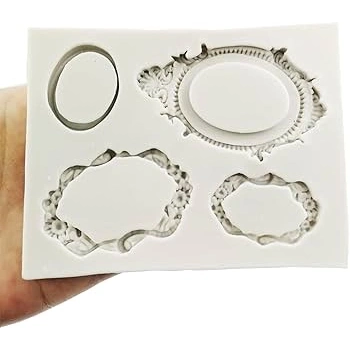 4 lü Çerçeve Silikon Kalıp