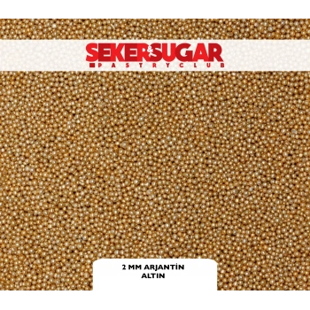 Şeker Sugar 2 mm Arjantin Şeker Gold 100 gr