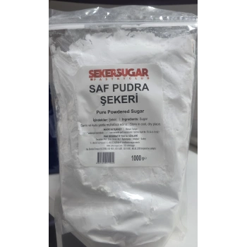 Şeker Sugar Saf Pudra Şekeri 1 kg