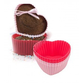 Silikon Muffin Cup Kalpli 6 lı