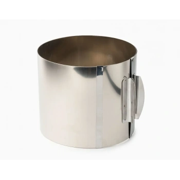 Ayarlanabilir Yuvarlak Pandispanya Kek Kalıbı Çember Yükseklik 15 cm 16x30 cm