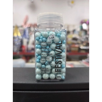 Dr Gusto Festival Şeker 100 gr Açık Mavi