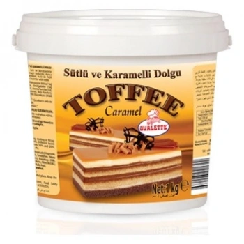 Ovalette Toffee Karamel Dolgu 1 kg