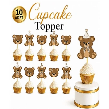 Kürdan Teddy Bear 10 Parça
