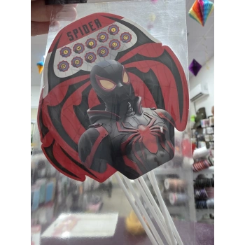 Spider Pasta Üstü Süs