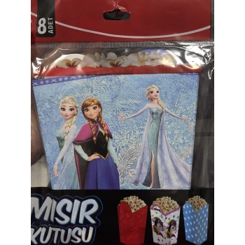 Karlar Ülkesi Mısır Kutusu Popcorn 8 li
