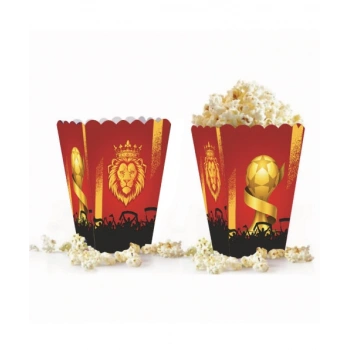 Sarı Kırmızı Mısır Kutusu Popcorn 8 li
