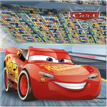 Şimşek McQueen Temalı Yarış Arabası Peçete 20 adet