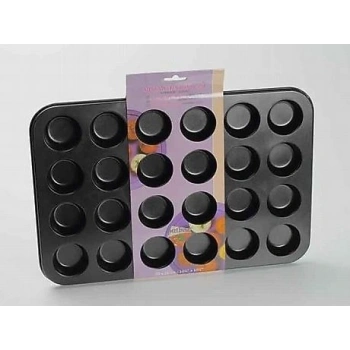24 lü Mini Muffin & Tart Kalıp Patisse Teflon Tepsi