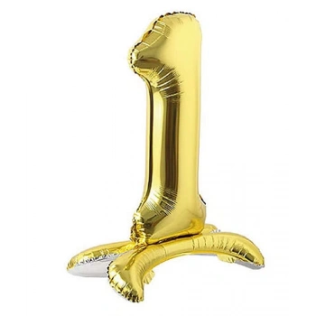 Folyo Ayaklı Balon 70 cm Rakam