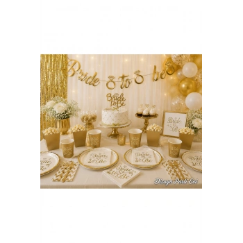 Bride To Be Kaligrafi Banner 35x170 cm