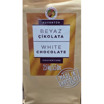 Altınmarka 2.5 kg Blok Kuvertür Fildişi Çikolata