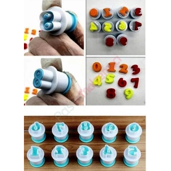 Basmalı Rakam Sayı Kopat Seti 10 parça