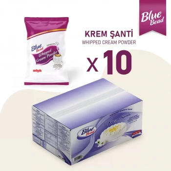 Blue Bead Krem Şanti 1 Koli(10 Kg) skt 02.01.2027 Kremşanti