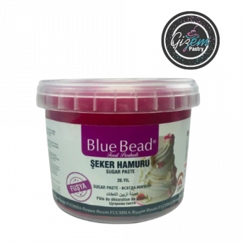 Blue Bead Şeker Hamuru 1 Kg (Fuşya)