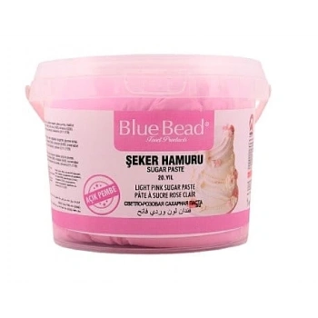 Blue Bead Şeker Hamuru (Açık Pembe) 1Kg