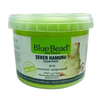 Blue Bead Şeker Hamuru (Açık Yeşil) 1 Kg