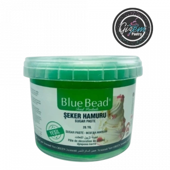 Blue Bead Şeker Hamuru (Yeşil) 1 Kg