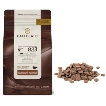 Callebaut Sütlü Kuvertür Drop Çikolata 823 %33,6 (250 Gr ) Bölünmüş olarak gönderilecektir