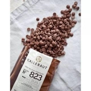 Callebaut Sütlü Kuvertür Drop Çikolata 823 %33,6 (500 gr) Bölünmüş olarak gönderilecektir