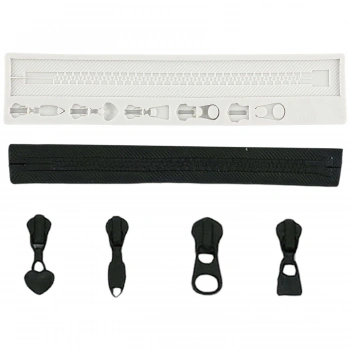 Cesil Fermuar Silikon Kalıp 21*4.5 cm