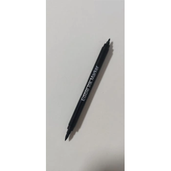 Çift Uçlu Siyah Gıda Kalemi Yenilebilir Gıda boyası