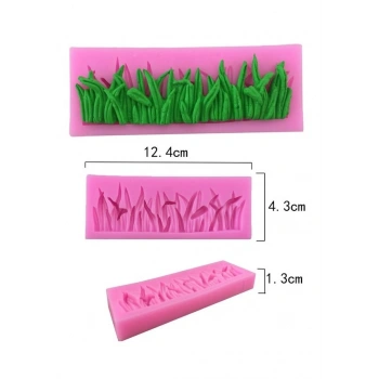 Cesil Çimen Silikon Kalıp 11.5*3.5 cm