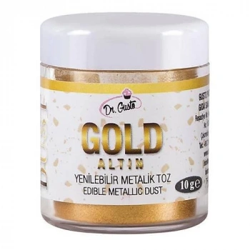 Dr Gusto Gold Altın Yenilebilir Metalik toz boya