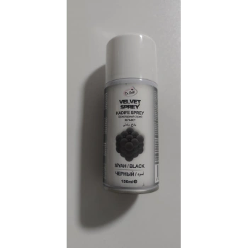 Dr Gusto Siyah Velvet Kadife Sprey Boya 150 ml