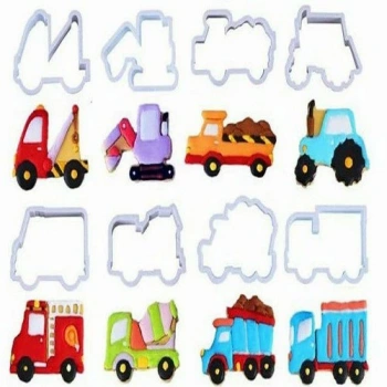 İş Makina ve Araçları Kurabiye 8li Kesici Set