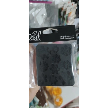 Kar taneleri silikon kalıp 9x7.5 cm