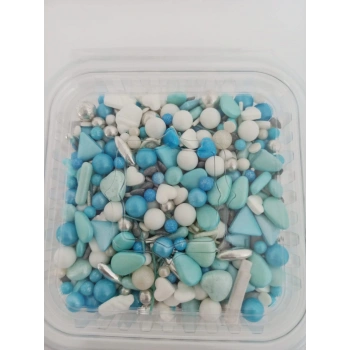 Karışık Sprinkless Şeker 4 (100Gr) Süsleme Şekeri