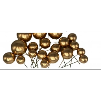 Pasta Süsleme Topları Gold