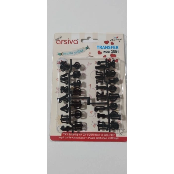 Patchwork küçük harf alfabe seti