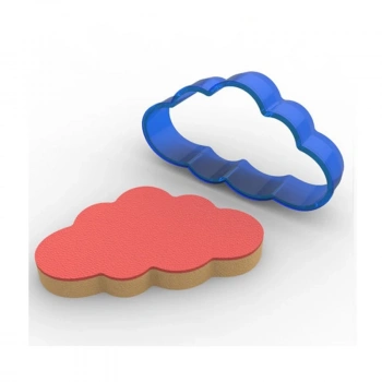 Polikarbon Bulut Kurabiye Kesici 8 cm