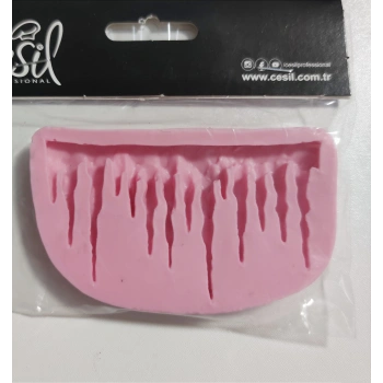 Cesil Sarkıt Buz Silikon Kalıp 9*5 cm