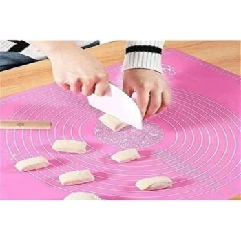 Silikon Silpat Ölçülü Hamur Açma Matı 50*40 cm