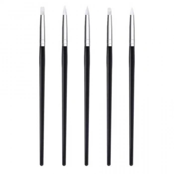 Silikon uçlu fırça set 5 li (0 numara)