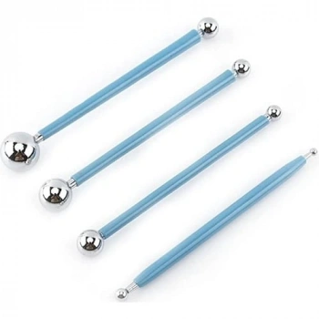 Top Uçlu Marzipan Seti 4lü