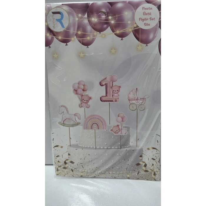 1 Yaş Doğumgünü Temalı Parti Süs