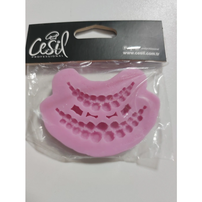 Kolye Bordür Silikon Kalıp