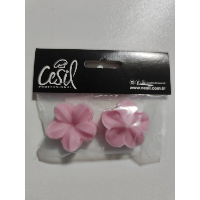 İkili Çiçek Silikon Kalıp