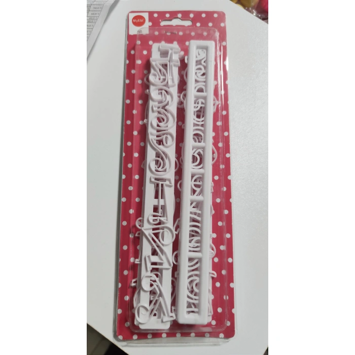 Funky Harf & Rakam Cetvel Set